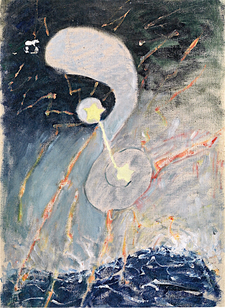 Primordial Chaos, No. 02, Group I, by Hilma af Klint,A3(16x12")Poster