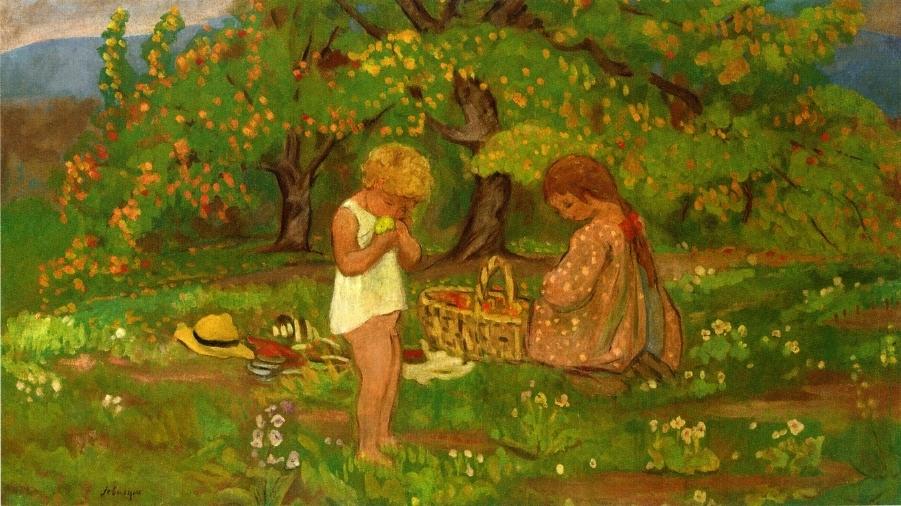 The Afternoon Snack by Henri Lebasque,A3(16x12")Poster