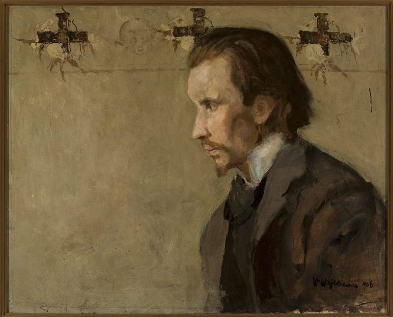 Portrait of Sigismund Skirgiella by Witold Wojtkiewicz,16x12(A3) Poster