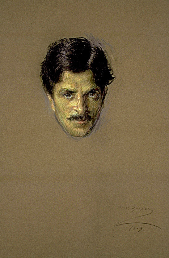 Ali Kuli Khan, vintage artwork by Alice Pike Barney, 12x8" (A4) Poster