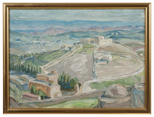 Study from Gethsemane, vintage artwork by Anna Boberg, 12x8" (A4) Poster