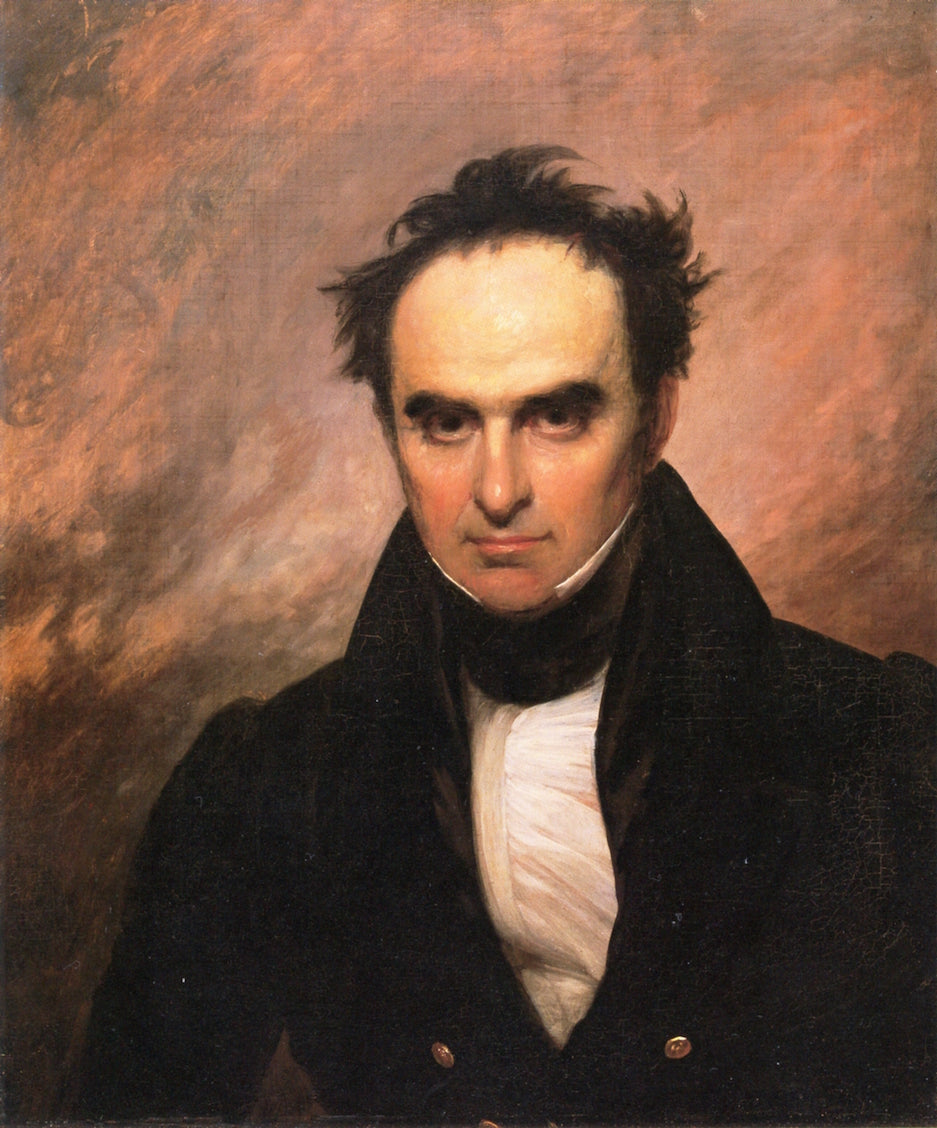 Daniel Webster (Black Dan), vintage artwork by Francis Alexander, A3 (16x12") Poster Print