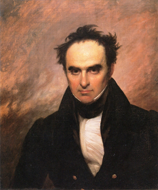 Daniel Webster (Black Dan), vintage artwork by Francis Alexander, A3 (16x12") Poster Print