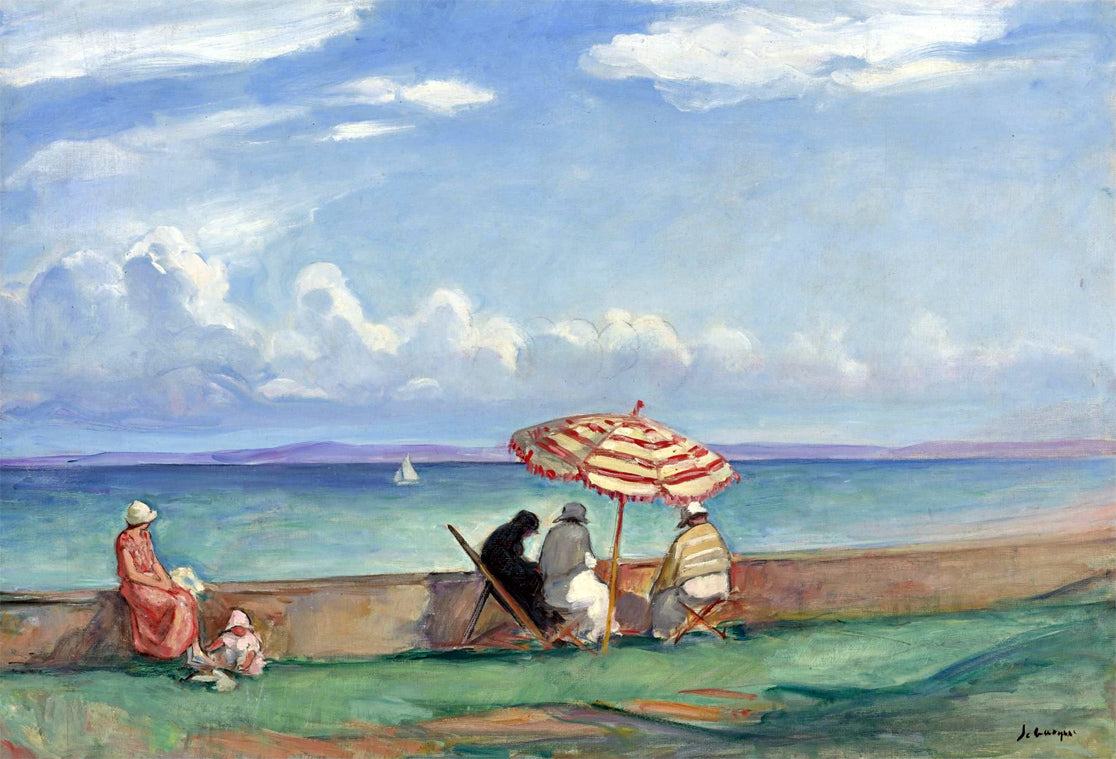 By the sea by Henri Lebasque,A3(16x12")Poster
