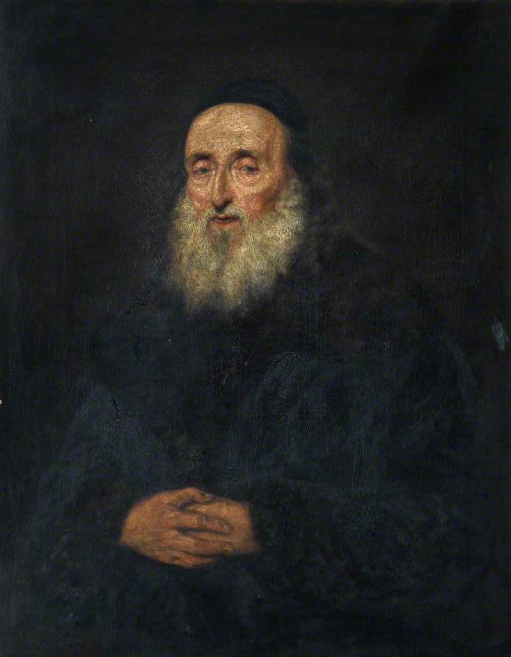 Jew Rabbi, vintage artwork by Sir Francis Grant, P.R.A., A3 (16x12") Poster Print