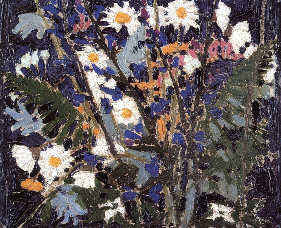 Canadian Wildflowers, vintage artwork by Tom Thomson, 12x8" (A4) Poster