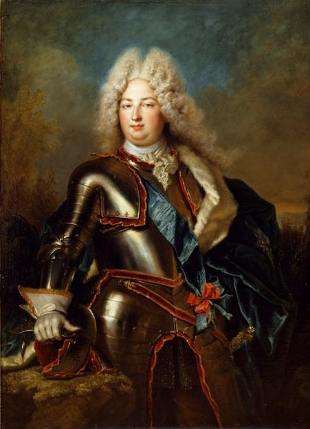 Portrait of Charles of France, Duke of Berry, vintage artwork by Nicolas de Largillière, 12x8" (A4) Poster