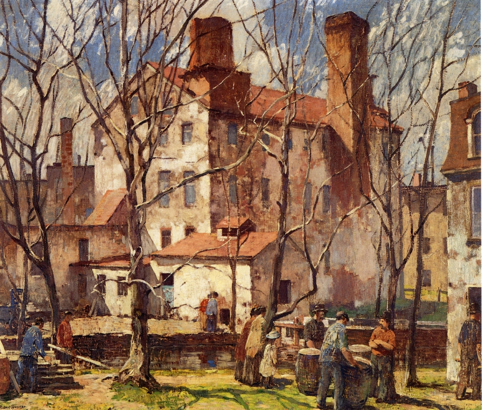 Mills by Robert Spencer,16x12(A3) Poster