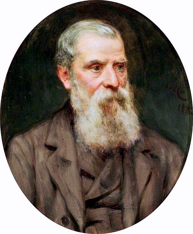 Richard Ansdell, RA, vintage artwork by Arthur Stockdale Cope, 12x8" (A4) Poster