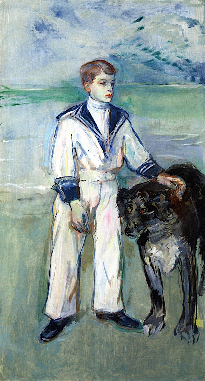 rthe and the Dog Pamela-Taussat by Henri de Toulouse-Lautrec,A3(16x12")Poster