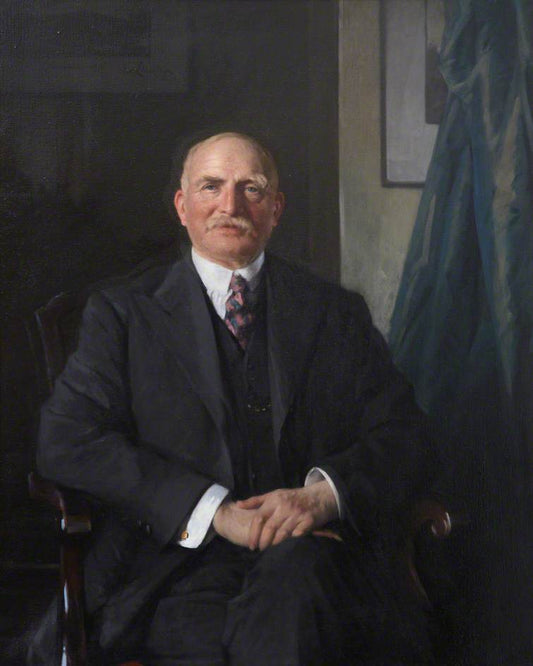 Sir Alexander Grant, vintage artwork by Sir William Llewellyn, 12x8" (A4) Poster