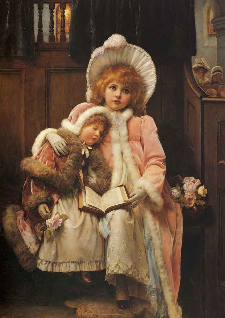 Flower Service by Percy Tarrant,16x12(A3) Poster
