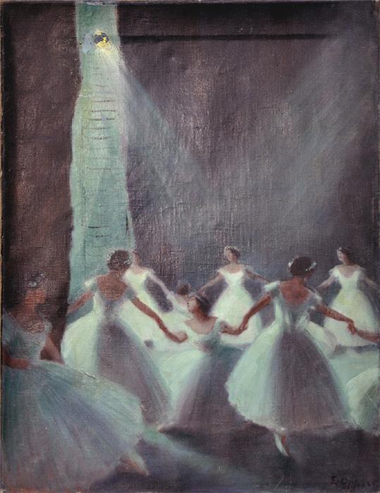 Sylphiden (Russian Ballet) by Ernst Oppler,A3(16x12")Poster