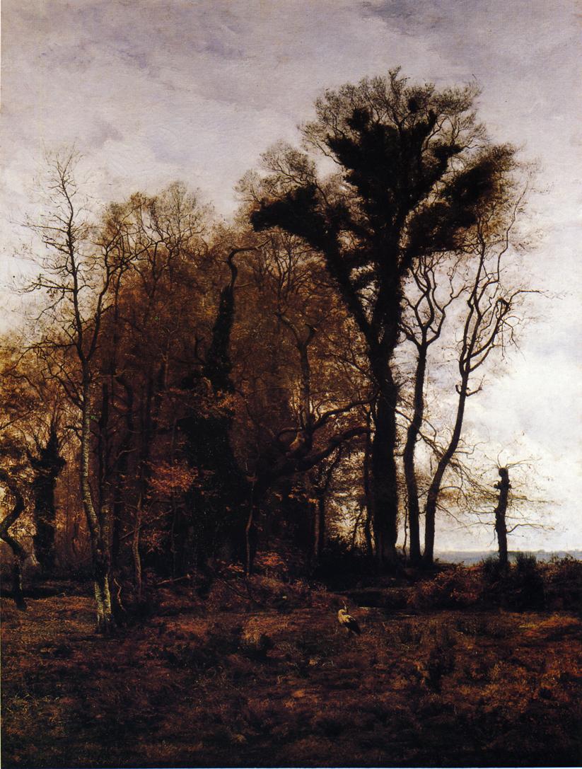 On the Borders of the Marsh, vintage artwork by William Lamb Picknell, 12x8" (A4) Poster