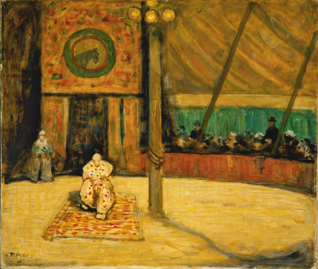 The Circus at Concarneau, vintage artwork by James Wilson Morrice, 12x8" (A4) Poster