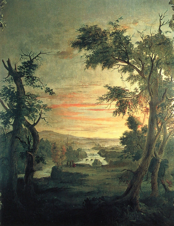 Belmont Mural, vintage artwork by Robert Seldon Duncanson, A3 (16x12") Poster Print