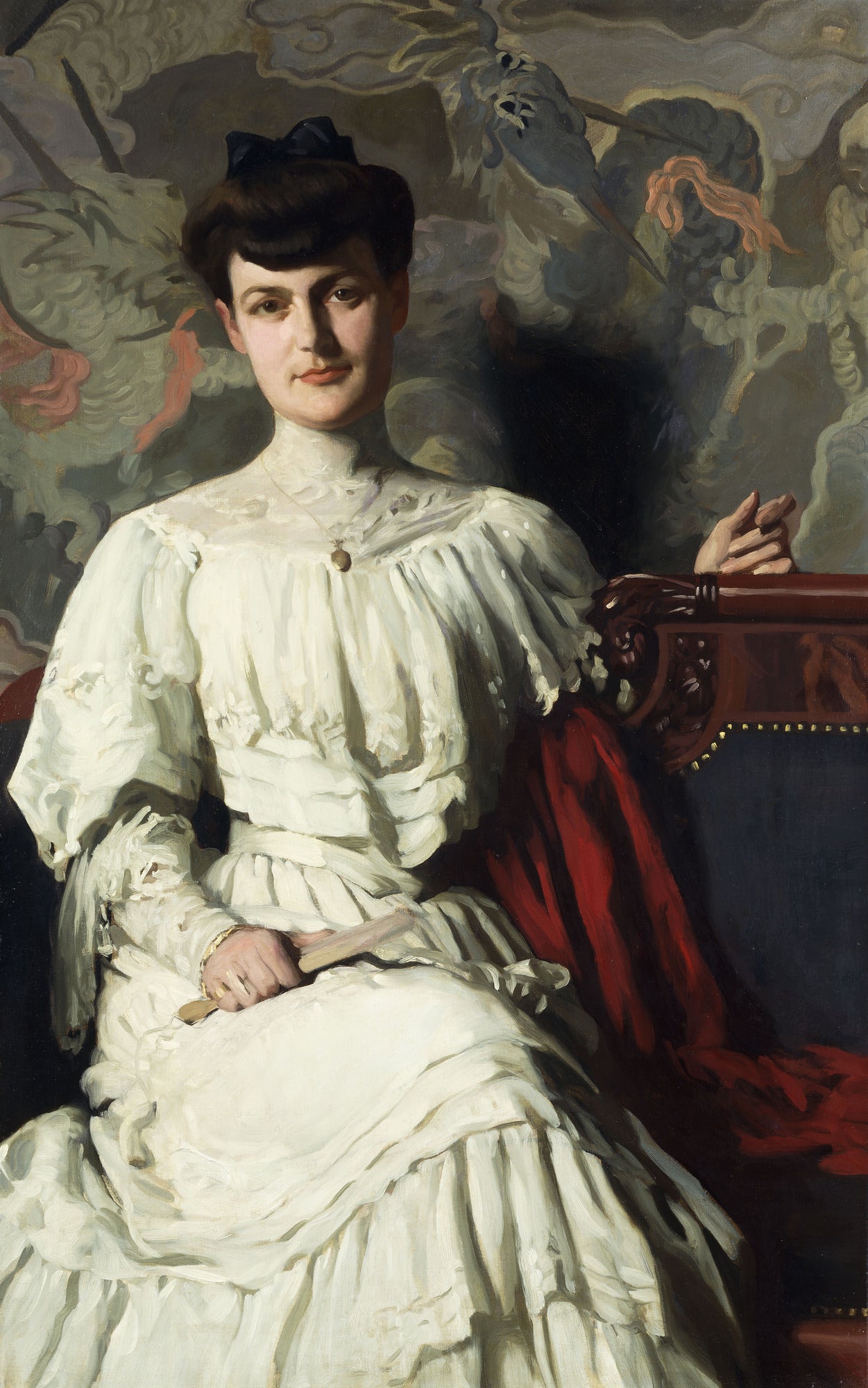 Portrait of Marthe Hientz by Thomas P. Anshutz,A3(16x12")Poster