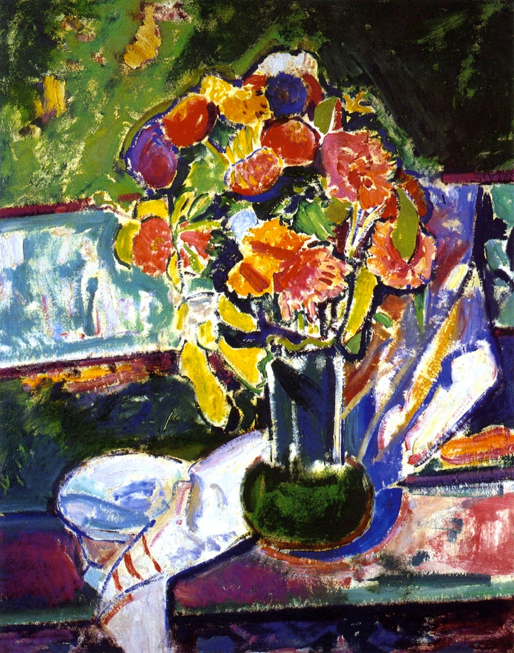 Fauve Still LIfe by Alfred Henry Maurer,A3(16x12")Poster