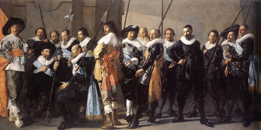 The Meagre Company, vintage artwork by Pieter Codde, 12x8" (A4) Poster