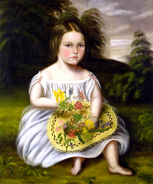 Virginia Franklin Noble, vintage artwork by James Thomas Poindexter, 12x8" (A4) Poster