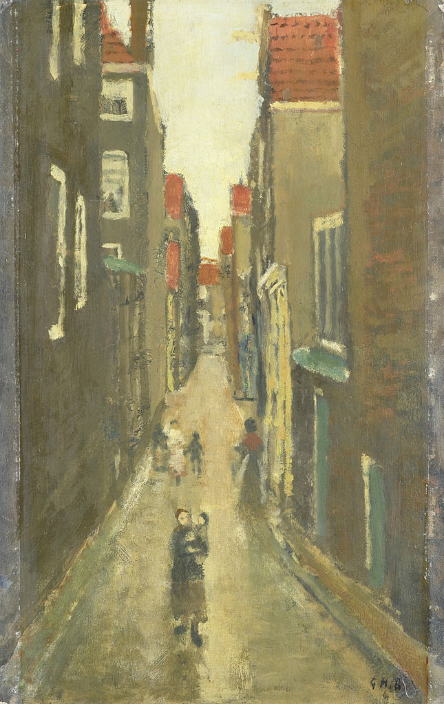 borhood in the Jordaan, Amsterdam by George Hendrik Breitner,A3(16x12")Poster