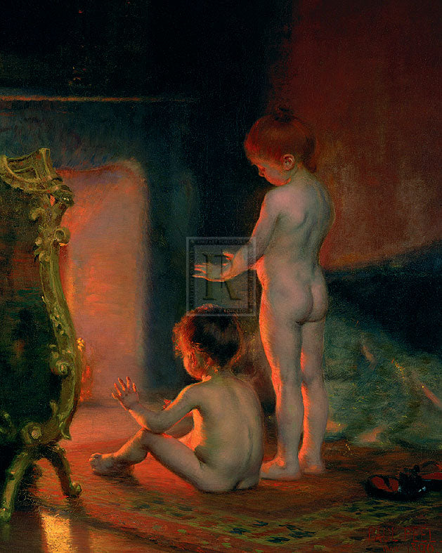 After the Bath by Paul Peel,A3(16x12")Poster