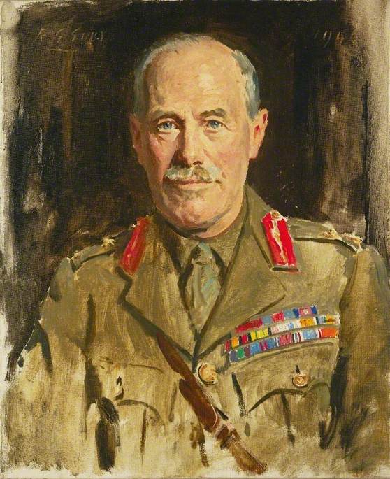  W N Herbert CB, CMG, DSO and Bar by Reginald Grenville Eves,16x12(A3) Poster