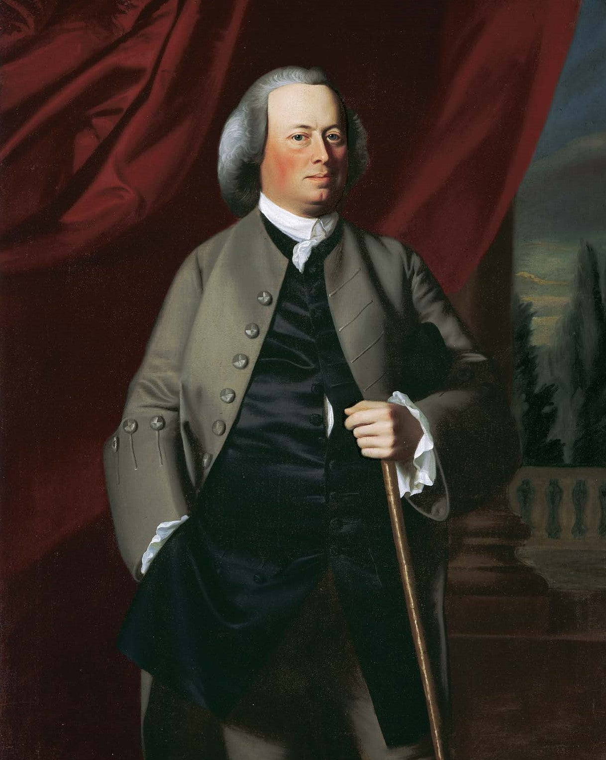James Warren, vintage artwork by John Singleton Copley, 12x8" (A4) Poster