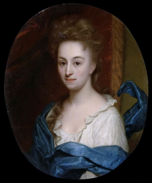 Josina Clara van Citters, vintage artwork by Godfried Schalcken, 12x8" (A4) Poster