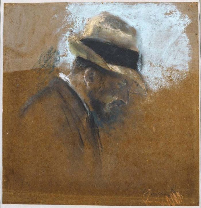 Alexandre Natanson Seen in Profile by edouard Vuillard,A3(16x12")Poster