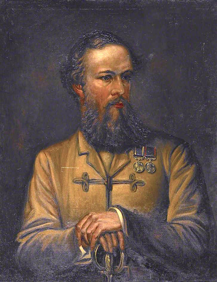 General John Nicholson, vintage artwork by John Robert Dicksee, A3 (16x12") Poster Print