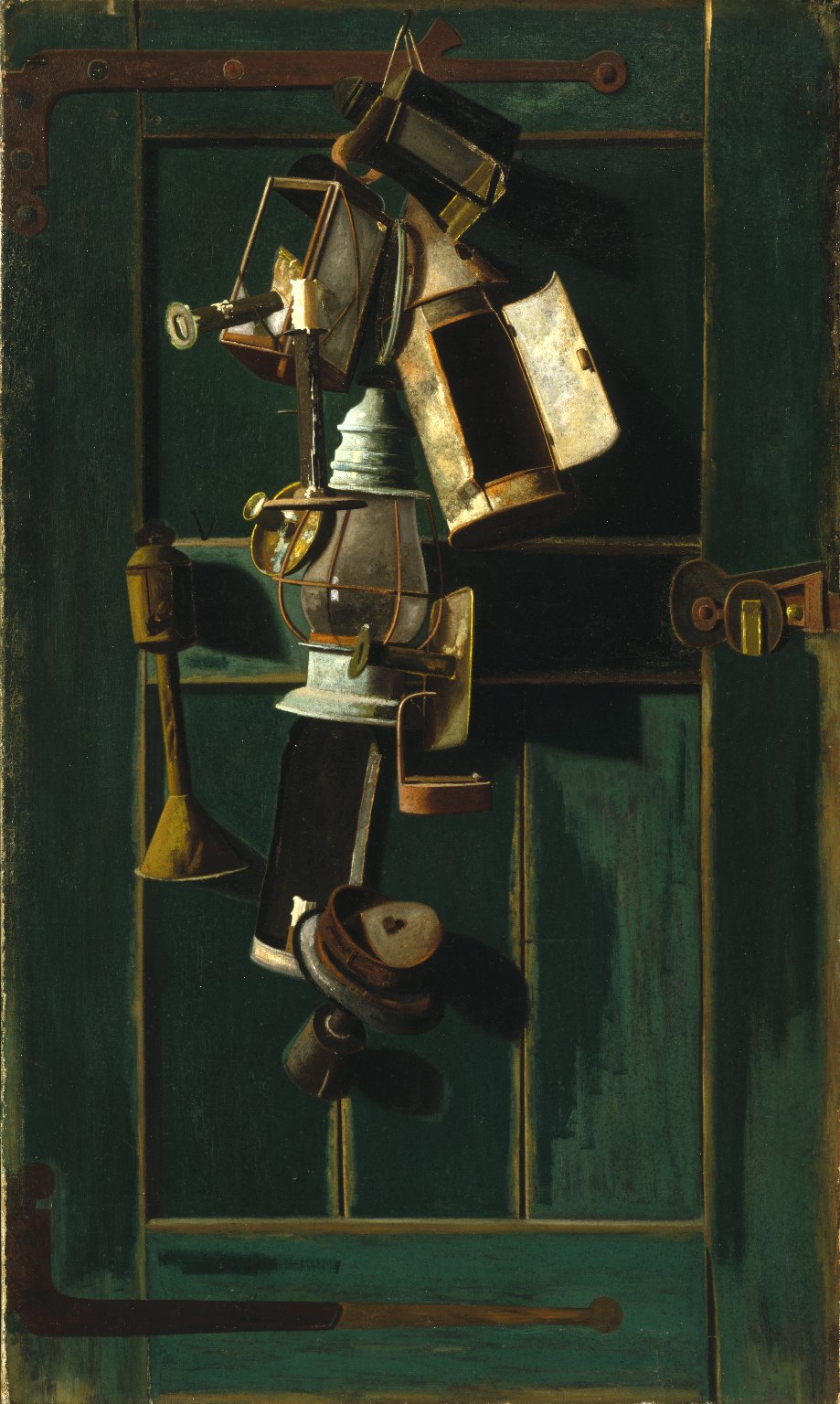 Door with Lanterns by John Frederick Peto,A3(16x12")Poster