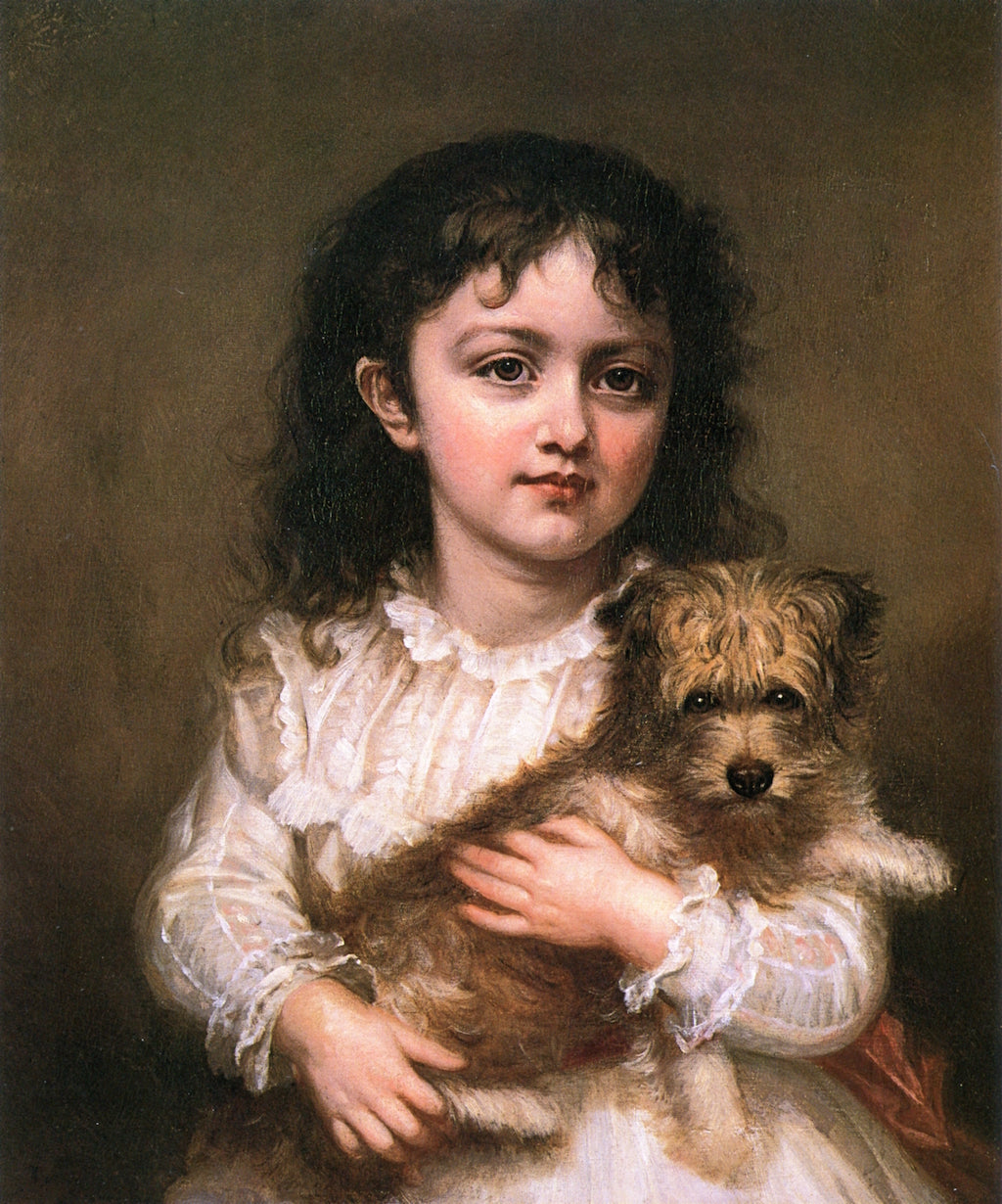 Constant Companions, vintage artwork by Seymour Joseph Guy, 12x8" (A4) Poster