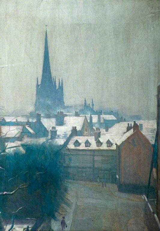 Full Street, Derby by Ernest Townsend,16x12(A3) Poster