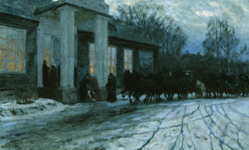 At Dawn by Stanislav Zhukovsky,16x12(A3) Poster