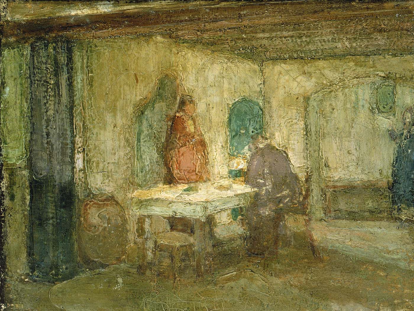 And He Disappeared out of Their Sight by Henry Ossawa Tanner,A3(16x12")Poster