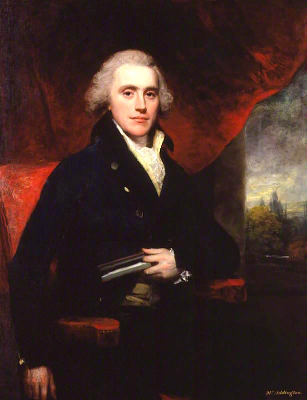 Henry Addington, 1st Viscount Sidmouth, vintage artwork by Sir William Beechey, 12x8" (A4) Poster