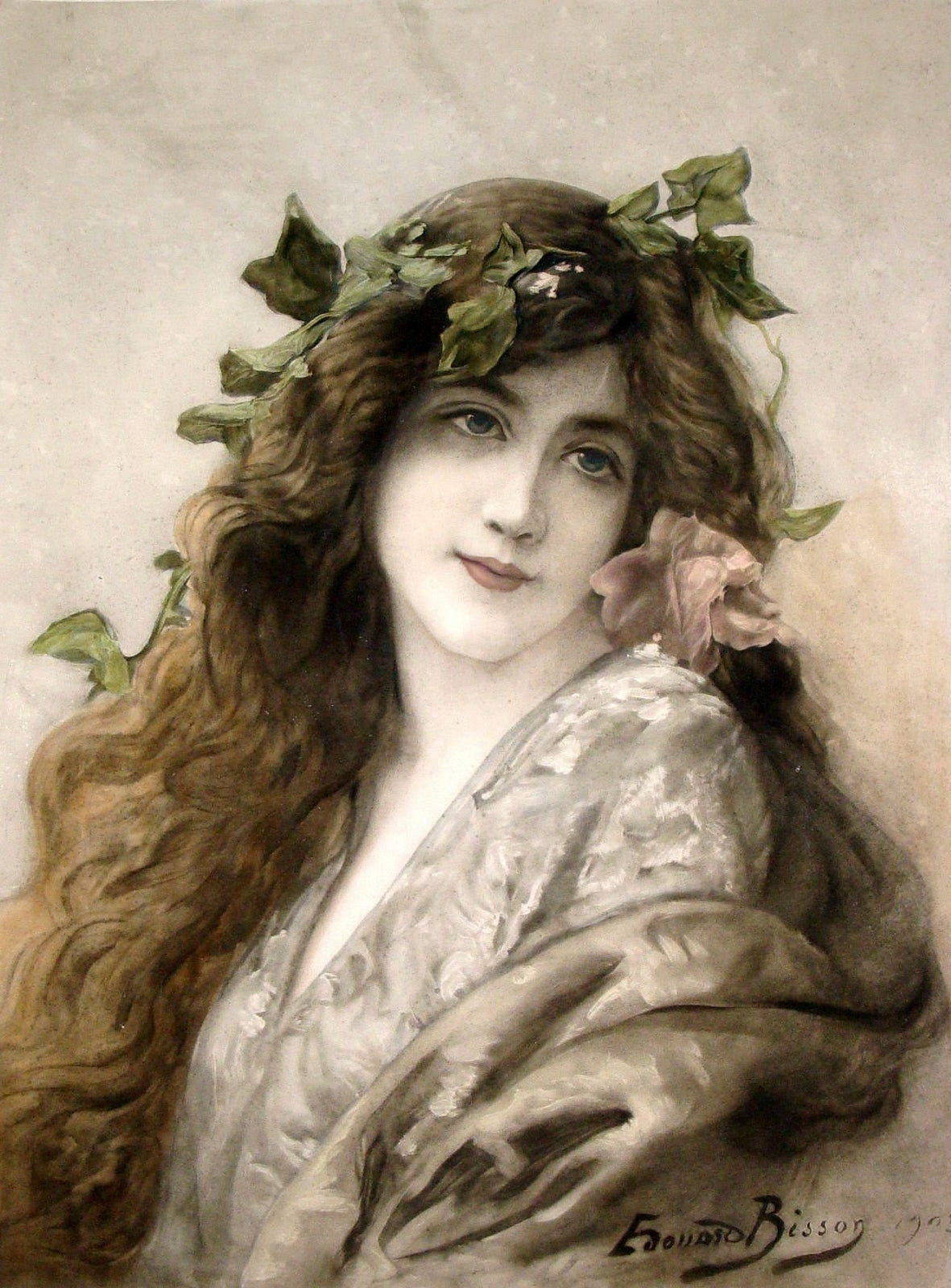 Beauty by Edouard Bisson,A3(16x12")Poster