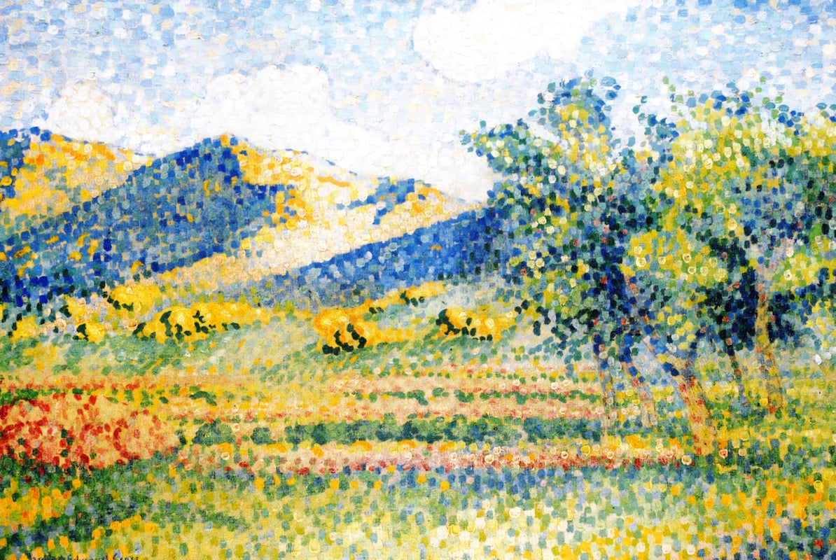 Landscape (Le chaîne des Maures) by Henri-Edmond Cross,A3(16x12")Poster