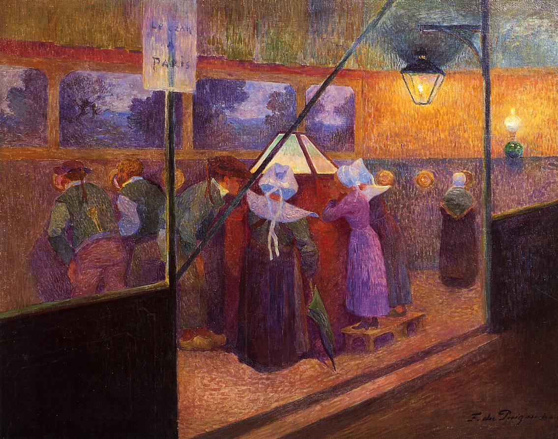 The Magic Lantern by Ferdinand du Puigaudeau,A3(16x12")Poster