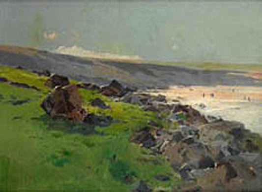 Mar de la plata, vintage artwork by Eliseo Meifren i Roig, 12x8" (A4) Poster