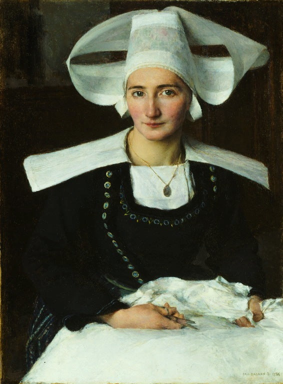 Woman from Brittany by Pascal Dagnan-Bouveret,A3(16x12")Poster