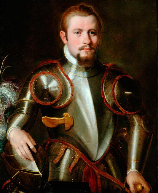 General Fairfax (1612-1671), vintage artwork by After Willam Charles Thomas Dobson, A3 (16x12") Poster Print