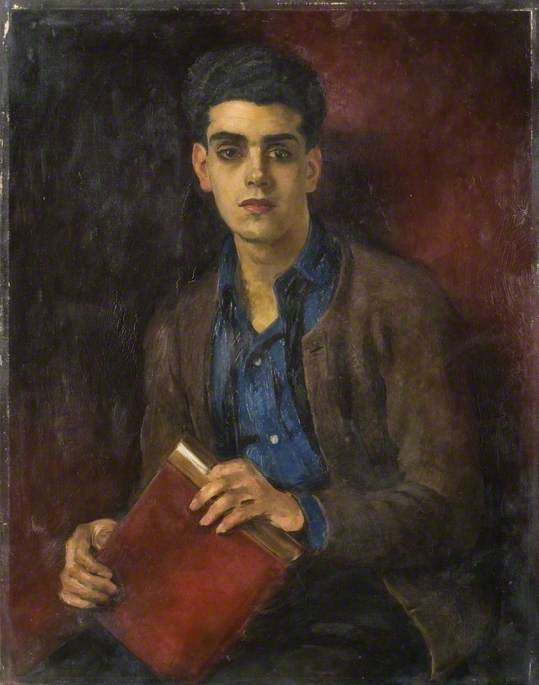 ait of an Anglo-Indian Student by William Bruce Ellis Ranken,16x12(A3) Poster