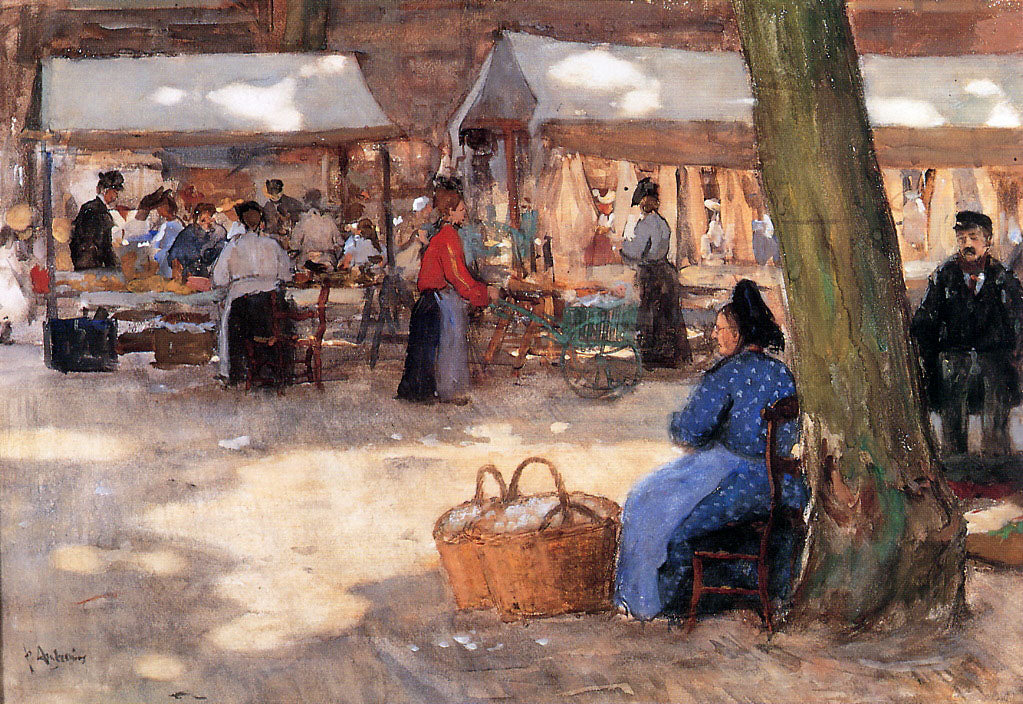 Fabric Market by Floris Arntzenius,A3(16x12")Poster