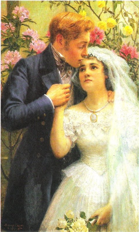 Betrothed by William Savage Cooper,16x12(A3) Poster