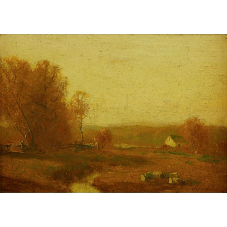 Golden Afternoon, vintage artwork by Bruce Crane, 12x8" (A4) Poster