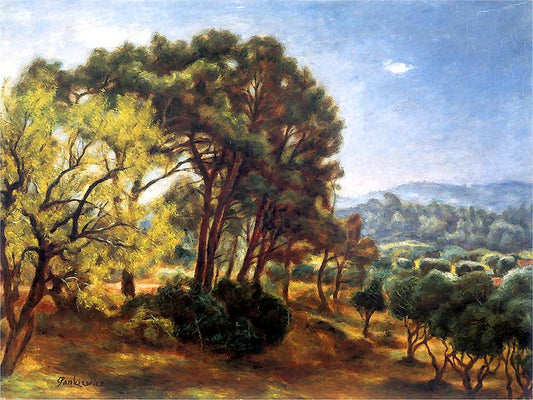 Landscape at La Ciotat by Jozef Pankiewicz,A3(16x12")Poster
