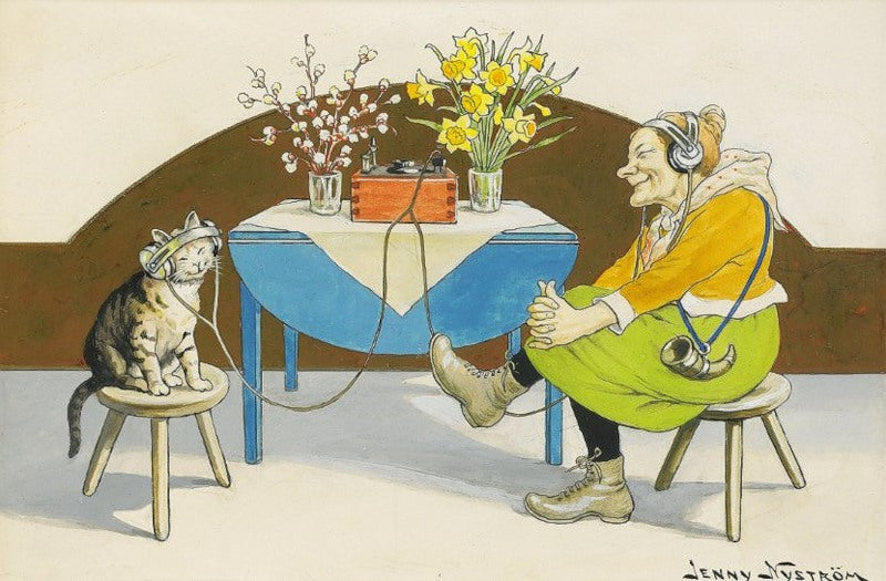 The Listeners by Jenny Nystrom,A3(16x12")Poster