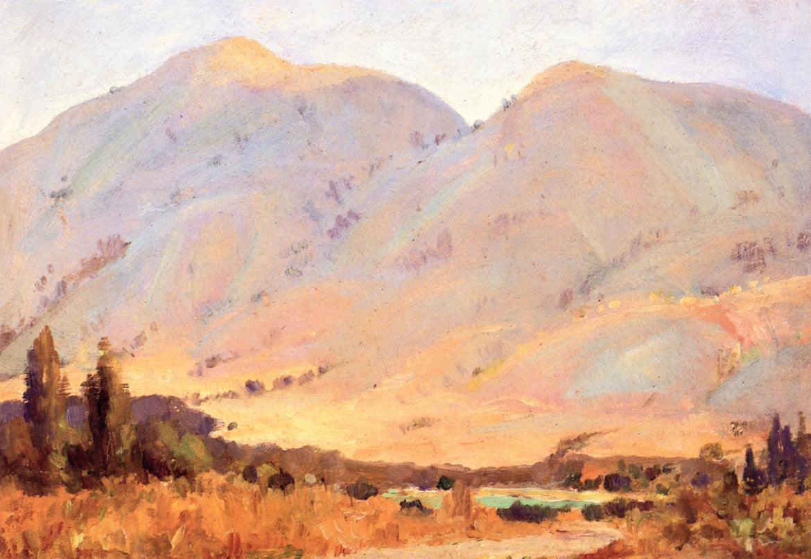 Oak Mountain, Sespe by Frank Coburn,A3(16x12")Poster